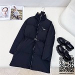 프라다 패딩 여성용 거위털90%