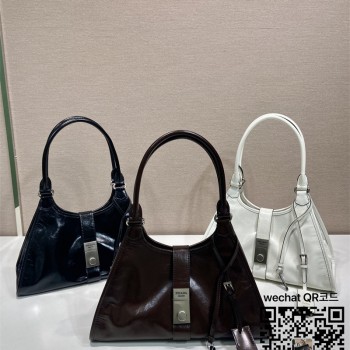 프라다 미디움 가죽 토트백 1BG563