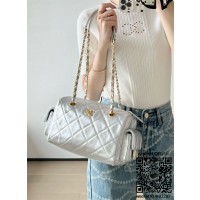 샤넬 25k 캐비어 볼링 보스턴백