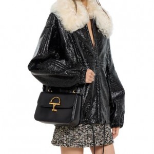 구찌 시에나 미디엄 탑 핸들백 855535