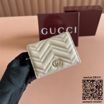 구찌 GUCCI GG 마몽 카드 케이스 반지갑 466492