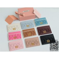 미우미우 여성 마테라쎄 나파 카드지갑 5MC076