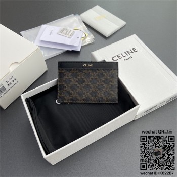 셀린느 CELINE 프린트 카드지갑 10B702