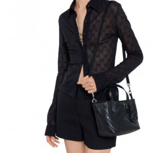 구찌 GG 마몽 스몰 토트백 855391