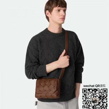 보테가베네타 디아고 인트레치오 가죽 크로스바디 백 795637