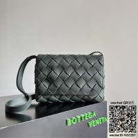 보테가베네타 남성 라지 디아고 블랙 크로스백 815796