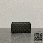 셀린느 CELINE 트리오페 캔버스 장지갑 100802