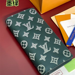 루이비통 브라짜 월릿 모노그램 지퍼 장지갑 M6169