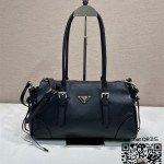 프라다 보니 미디움 앤틱 레더 토트백 1BG628