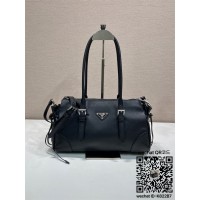 프라다 보니 미디움 앤틱 레더 토트백 1BG628