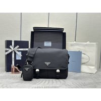 프라다 리나일론 플랩 포코노 크로스백 2VD768