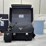 프라다 리나일론 플랩 포코노 크로스백 2VD769