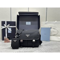 프라다 리나일론 플랩 포코노 크로스백 2VD769