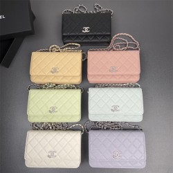 샤넬 CHANEL WOC 체인 크로스백