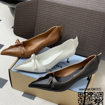 프라다 구두  굽5cm