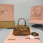 미우미우 아방뛰르 나파 가죽백 미니