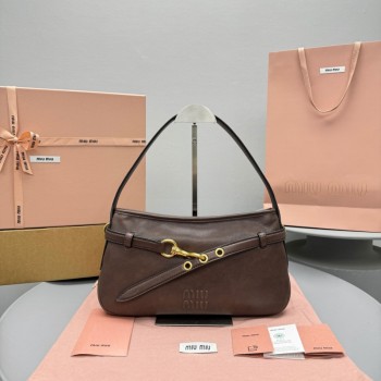 미우미우 아방뛰르 나파 가죽백