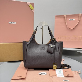 미우미우 가죽 핸들백 5BA304