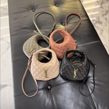 입생로랑 퀼팅 나파 소재 아이케어 체인미니호보백 871329