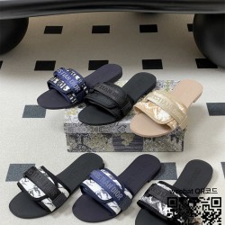 디올 힐 샌들 슬리퍼