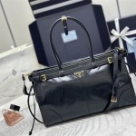 프라다 PRADA 라지 가죽 핸드백 1BA433
