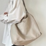 프라다 PRADA 북토트 체인 레더백 1BA638