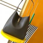 생로랑 LE 5A7 라지 호보백 블랑 빈티지 753837