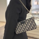 디올 신상 오블리크 리본 체인백