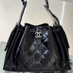 샤넬 25백 스몰 캐비어 트위드 제니백 AS5293