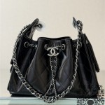 샤넬 25백 스몰 캐비어 트위드 제니백 AS5293