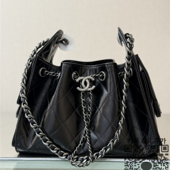 샤넬 25백 스몰 캐비어 트위드 제니백 AS5293