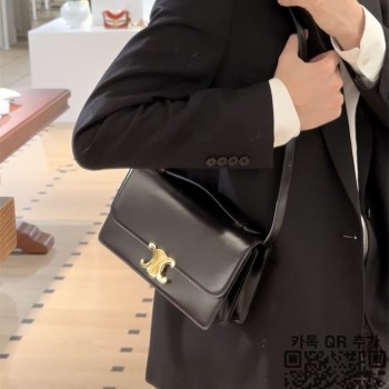 셀린느 트리옹프 폴리오 미디엄 숄더백 102037