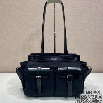 프라다 루트 미디엄 나일론 토트백 1BG645