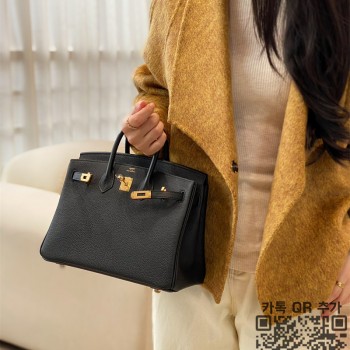 에르메스 HERMES 버킨백 Birkin 25 Togo가죽 금장 은장