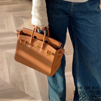 에르메스 HERMES 버킨백 Birkin 25 Togo가죽 금장 은장