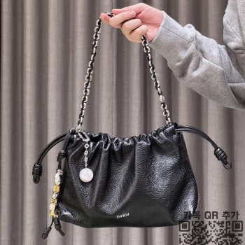 로에베미디엄 플라멩코 펄스백 012403