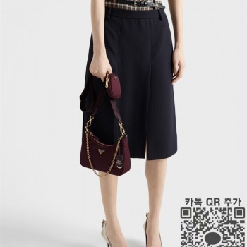 프라다 PRADA 리에디션 나일론 호보백 1BH204
