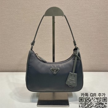 프라다 리에디션 나일론 호보백 블랙 1NE515 1N204M