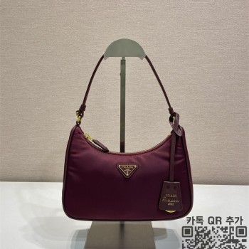 프라다 리에디션 나일론 호보백 블랙 1NE515