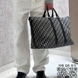 디올 DIOR 오블리크 Weekender 위켄더 키폴 보스턴백 40cm