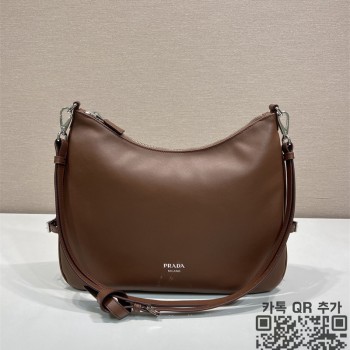 프라다 폴드 라지 가죽 숄더백 1BC288