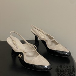 샤넬 힐 샌들 7.5cm