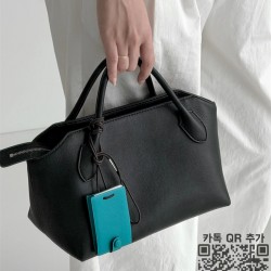 더로우 테라쎄 바울레토 더블핸들 레더 숄더백