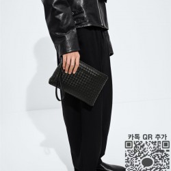 보테가베네타 876093 인트레치아토 가죽 파우치 클러치