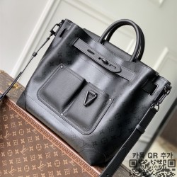 루이비통 스티머 30 M2A253 모노그램 미드나잇 남성 토트백