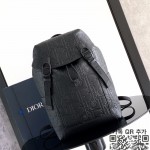 디올 DIOR 8 가죽 플랩 백팩