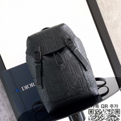 디올 DIOR 8 가죽 플랩 백팩