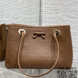 디올 프롬나드 쇼퍼백 스몰 오블리크 토트 숄더백